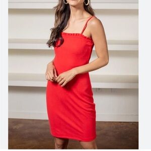 Chaser NWT Elegant Red Sleeveless Dress